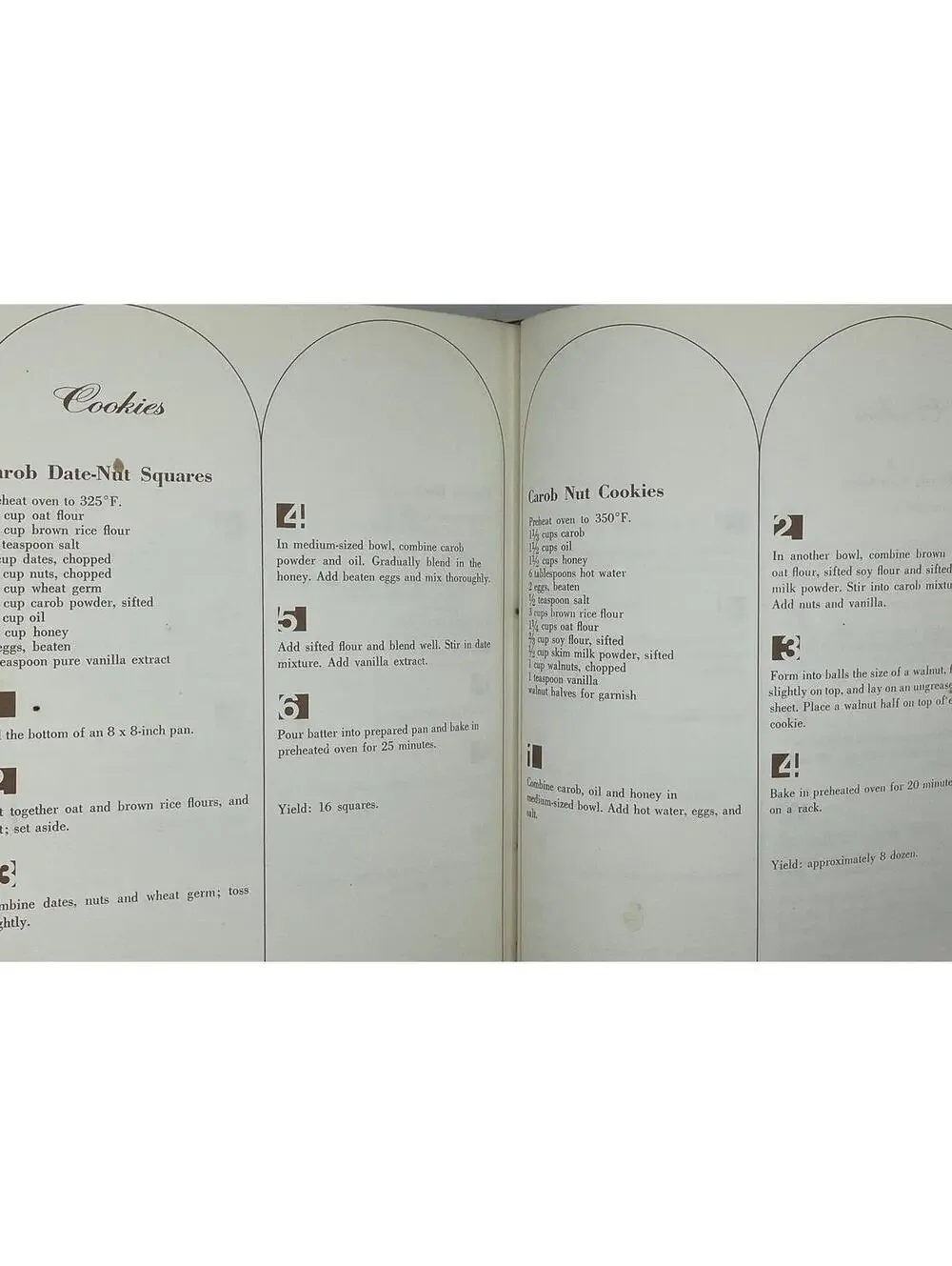 Vintage Rodale Cookbook: 1973 Nutritional Recipes, Illustrated